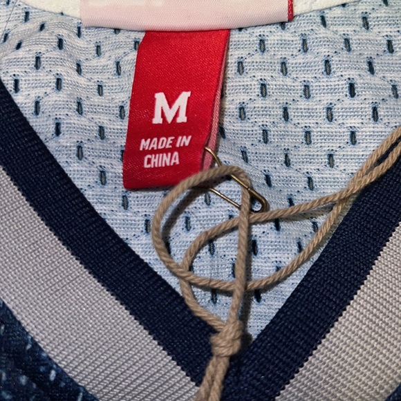 ALLEN IVERSON 1995-1996 GEORGETOWN GRADIENT MITCHELL & NESS SWINGMAN JERSEY M - Picture 6 of 6